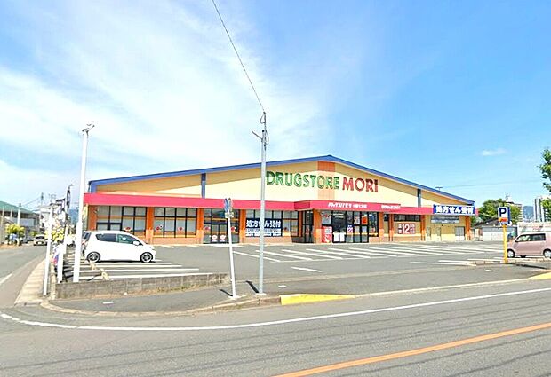 ドラッグストアモリ小郡七夕店(約600m)