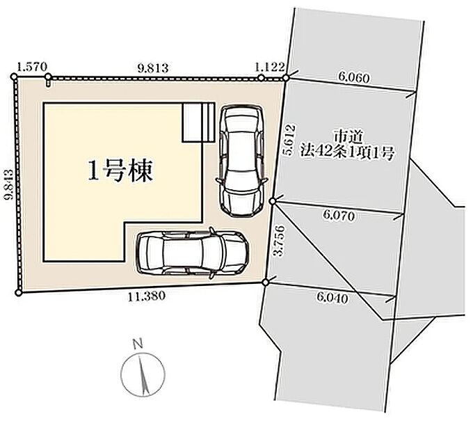 【区画図】