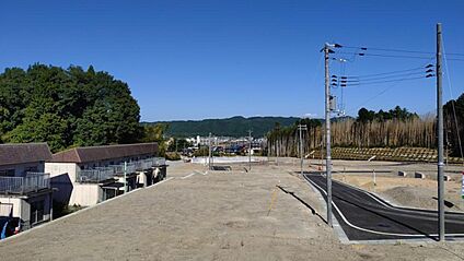 現地５６号地から十二防方面の眺望（2025年10月）撮影