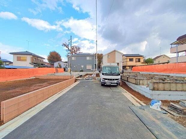 前面道路含む販売現地/4号棟