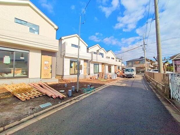 前面道路含む販売現地/G号棟