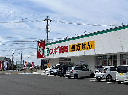 スギ薬局 三河安城南店 約420m(徒歩約6分　自転車約2分)