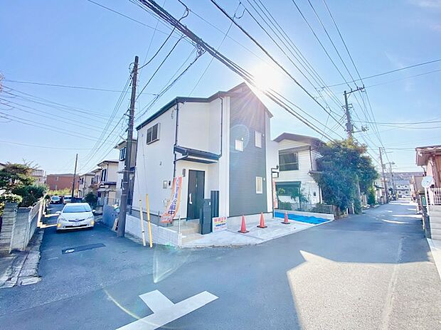 現地前面道路