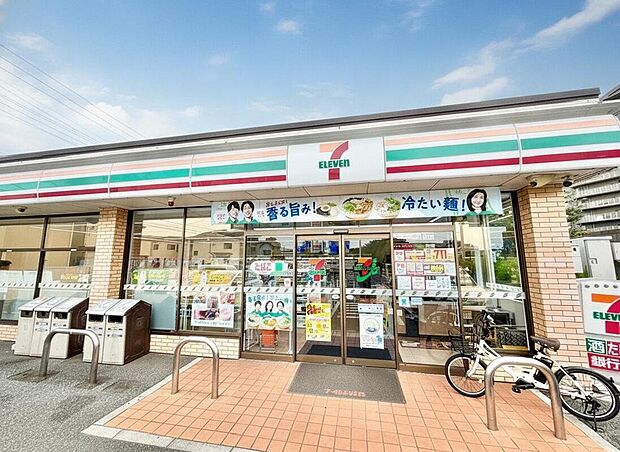 セブンイレブン東船橋5丁目店(約512m)