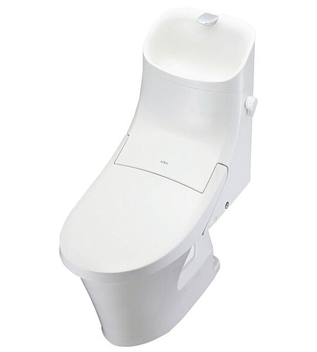 【【超節水エコトイレ】】手の洗いやすさを考えた、広くて深い手洗鉢が特長のLIXILのシャワートイレ一体型便器を採用しています。パワーストリーム洗浄やフチなし形状でお掃除しやすく、すっきりしたデザインのトイレです。