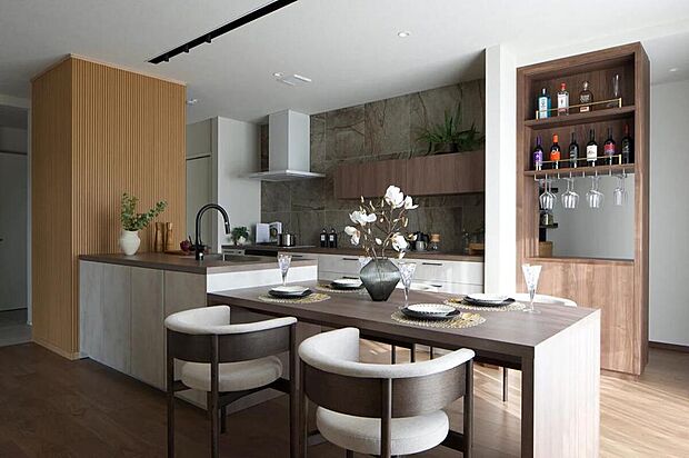 【展示場】【三郷展示場 ダイニングキッチン】
いつでもご見学可能です。ご見学だけでも大歓迎ですので、お気軽にお問合せください。初めての方でもスタッフが丁寧にご案内いたします。