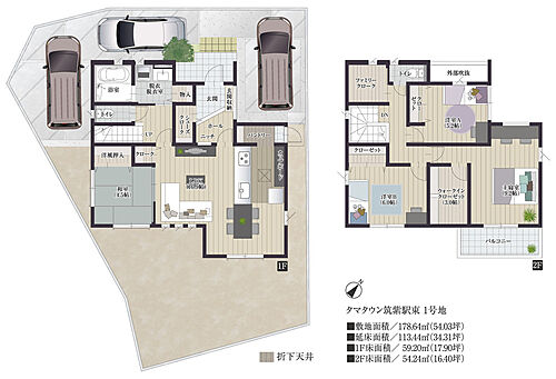 ホームズ タマタウン筑紫駅東 タマホーム分譲住宅 全7邸 朝倉郡筑前町 西鉄天神大牟田線 筑紫 駅 徒歩22分の新築一戸建て