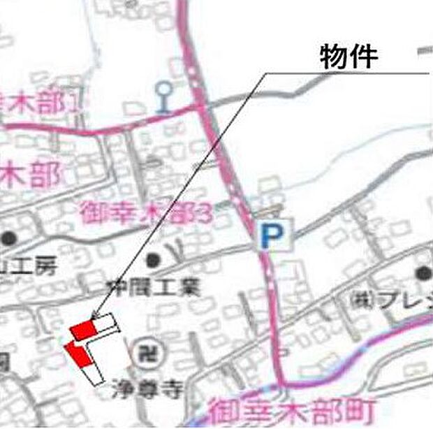 カーナビ：熊本市南区御幸木部７-３６付近