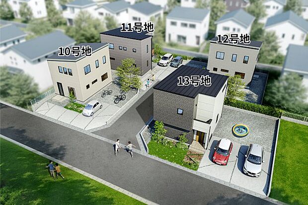 【前面道路を含む現地写真】