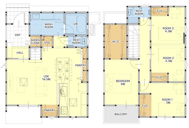 間取図 29坪 4SLDK