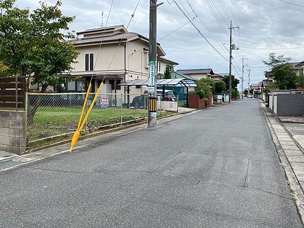 【◆現地・前面道路写真◆】西側：市道　福田157号線　6m