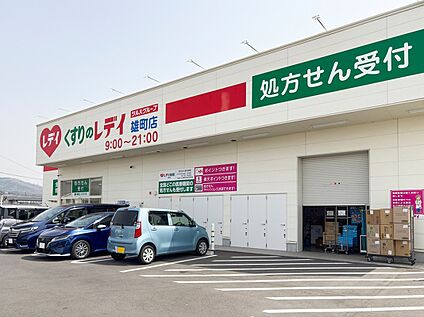 くすりのレディ雄町店 約405～425m(徒歩6分)