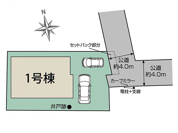 西東京市住吉町4丁目1棟 区画図