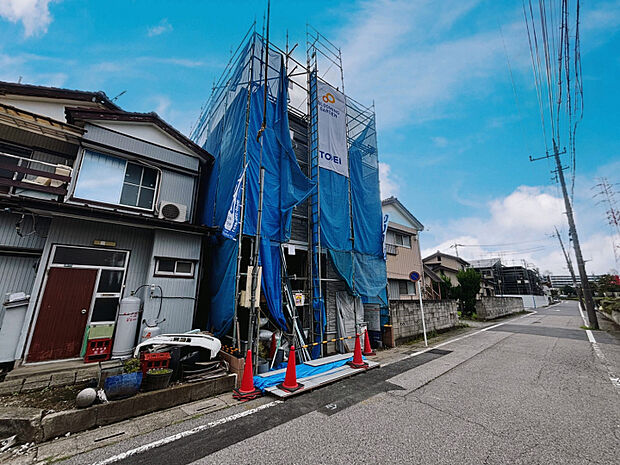 現地外観写真（8.23撮影）　