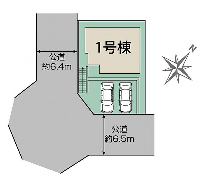 横浜市金沢区釜利谷西3丁目1棟 区画図