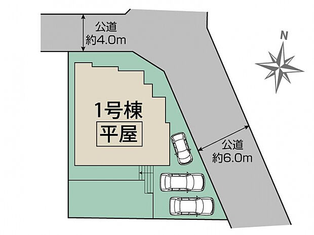 鎌倉市関谷1棟 区画図