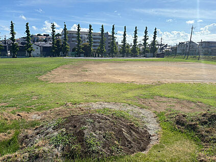 王御住運動公園 130m