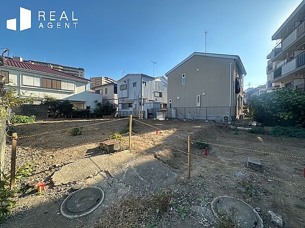 【現地撮影】京急本線鶴見市場駅徒歩約10分、JR南武線尻手駅約徒歩10分で通勤通学、お出かけが便利な立地。