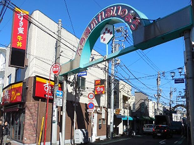 六角橋商店街(約270m)