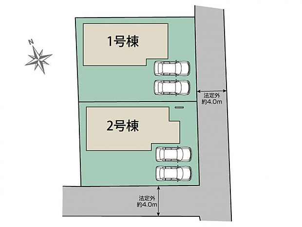 古賀市千鳥2丁目 区画図