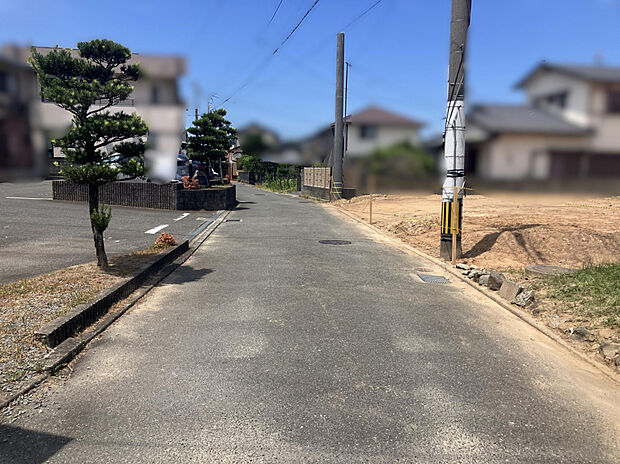 【現地写真】接道状況:南4.0m公道
