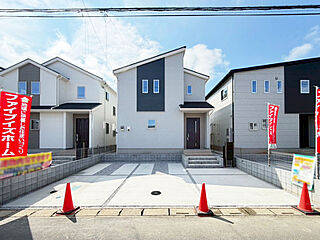 ＜深谷市宿根5区画＞太陽光発電システム搭載分譲地。50坪以上の敷地は、駐車スペースもしっかり確保。 その他