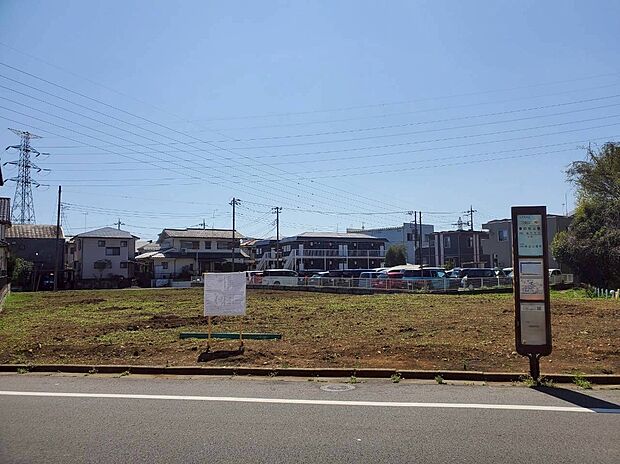 現地土地写真　所沢市山口8区画　