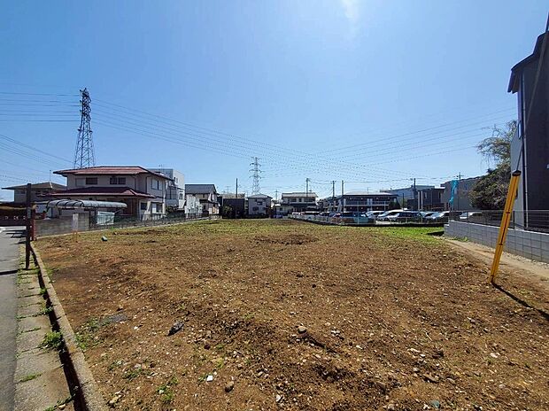 現地土地写真　所沢市山口8区画　