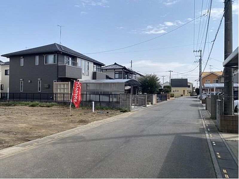  前面道路含む現地写真