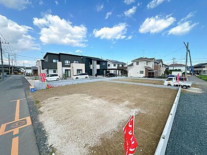 【分譲地、前面道路】