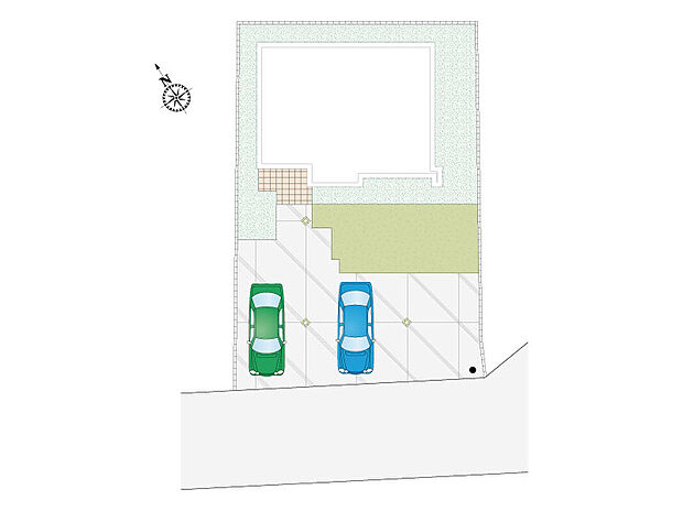 【3LDK】敷地面積71坪超・南道路の為、陽当たり良好!お車並列3台以上駐車可能!
制振装置「Kダンパー」を標準装備した「耐震+制震」の地震に強い家!