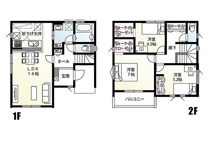 2号棟 間取り図