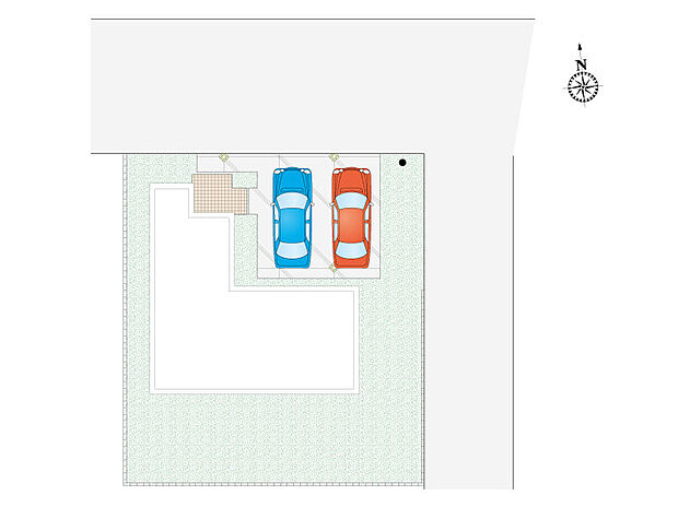 【3LDK】並列2台駐車可能です!
時間を有効活用できる宅配ボックス付き♪