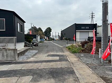 【前面道路　現地写真】