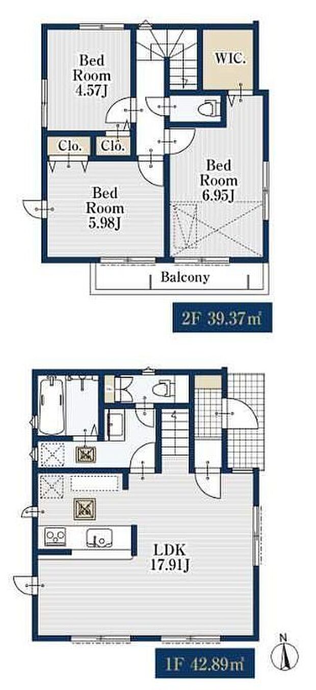 (3号棟)、価格7180万円、3LDK、土地面積90.01m2、建物面積82.26m2