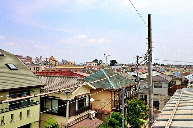 【住戸からの眺望写真】気持ちいい景色は、特等席のバルコニーから♪