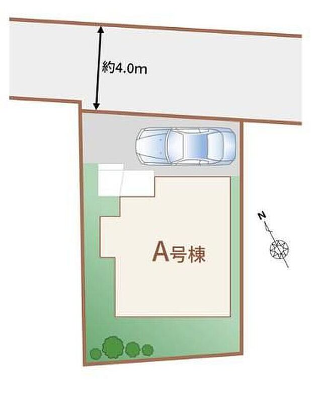 【全体区画図】住環境良好な人気の低層住居専用地域に立地しております。守られた環境は、お子様との暮らしにもおすすめです。