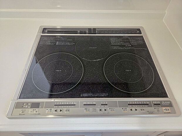 【その他設備】火を使わないので火事の心配がグッと減ります♪お掃除も楽チン♪