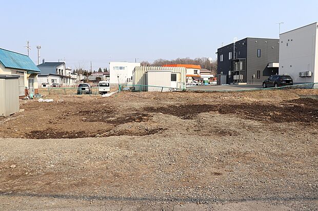 【区画2】正面:182.19m2(55.11坪)の整形地(2026年3月撮影)