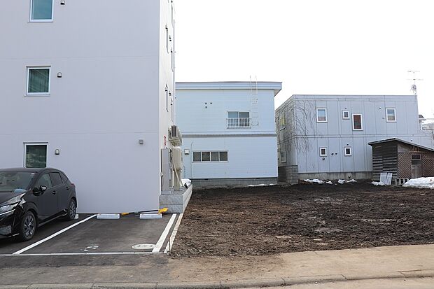 【区画1】正面：134.52m2(40.69坪)の整形地（2026年3月撮影）