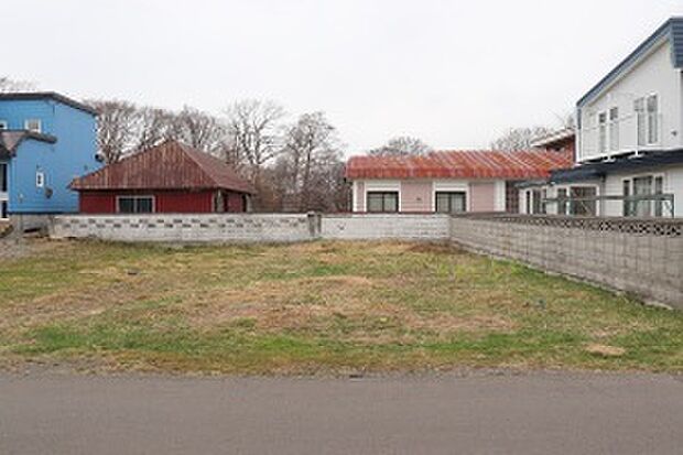 【区画1】正面：166.75m2(50.44坪)の整形地（2026年4月撮影）