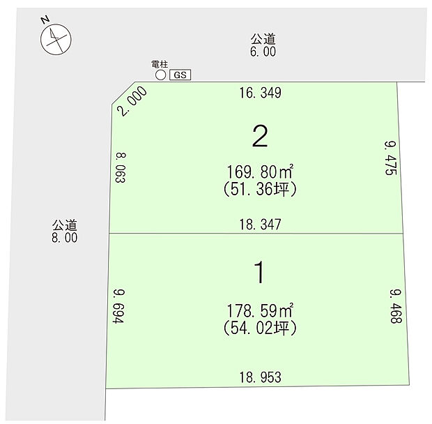 区画図