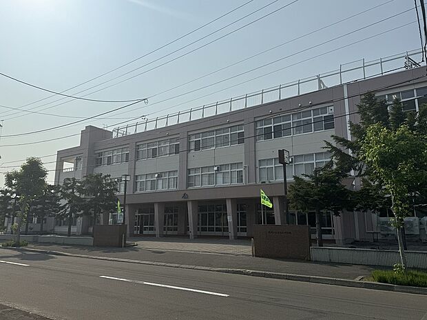 厚別北中学校（2025年5月撮影）