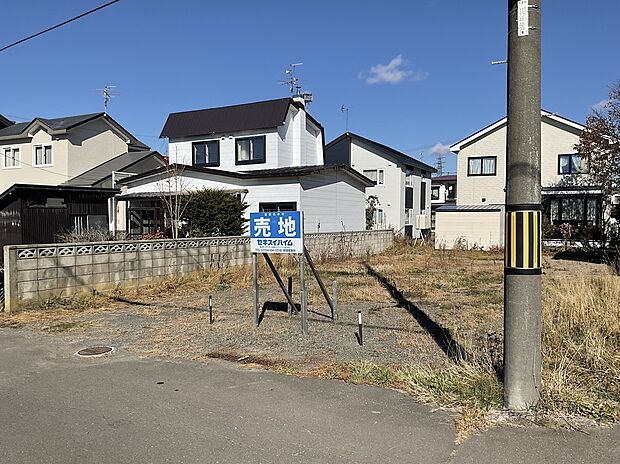 南向きの平坦な宅地（2025年10月撮影）