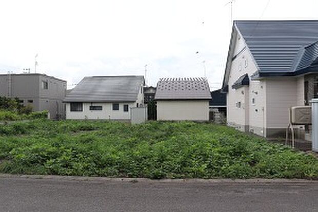 【区画2】正面:221.91m2(67.12坪)の整形地(2026年7月撮影)