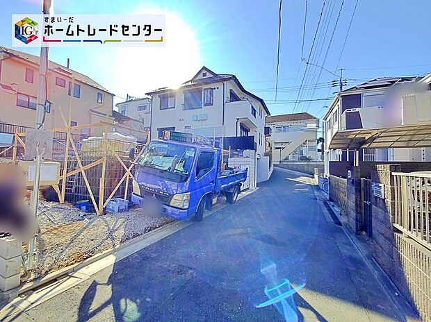 ☆現地の様子☆
当日のご見学予約も承ります。同じものは２つとない「夢のマイホーム」との出会いが待っているかもしれません♪