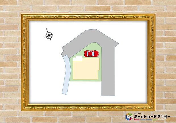 ☆全体区画図☆
カースペースございます。
3方道路に面し、採光・通風良好です♪