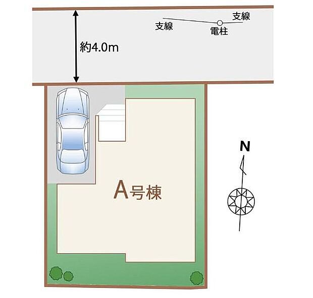 ☆全体区画図☆
カースペースございます。