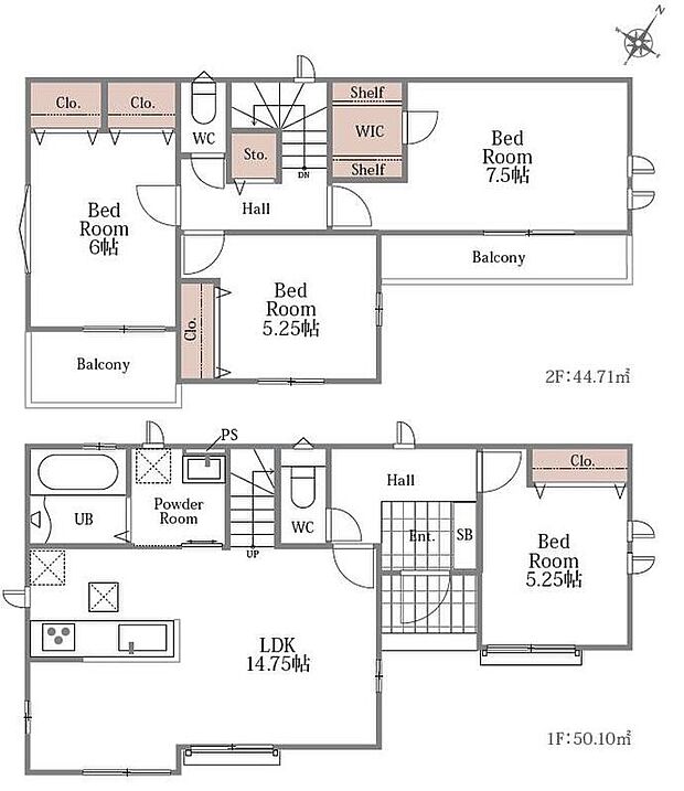 (Ａ号棟)、価格4590万円、4LDK、土地面積92.2m2、建物面積94.81m2