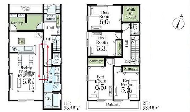 (7号棟)、価格4180万円、4LDK、土地面積111.19m2、建物面積106.92m2